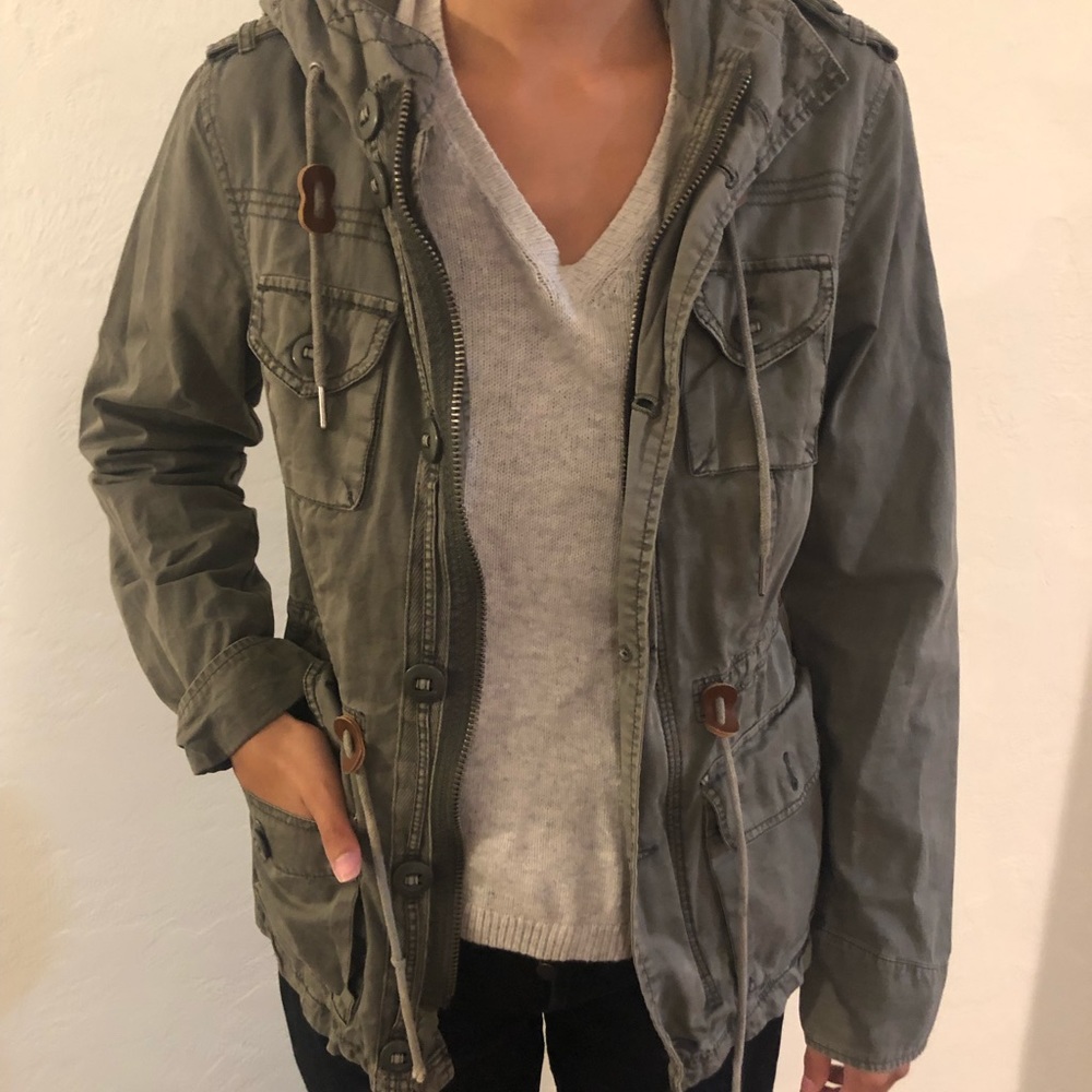 Green Army Jacket